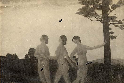 Valley Visions, (painting) — Arthur B. Davies