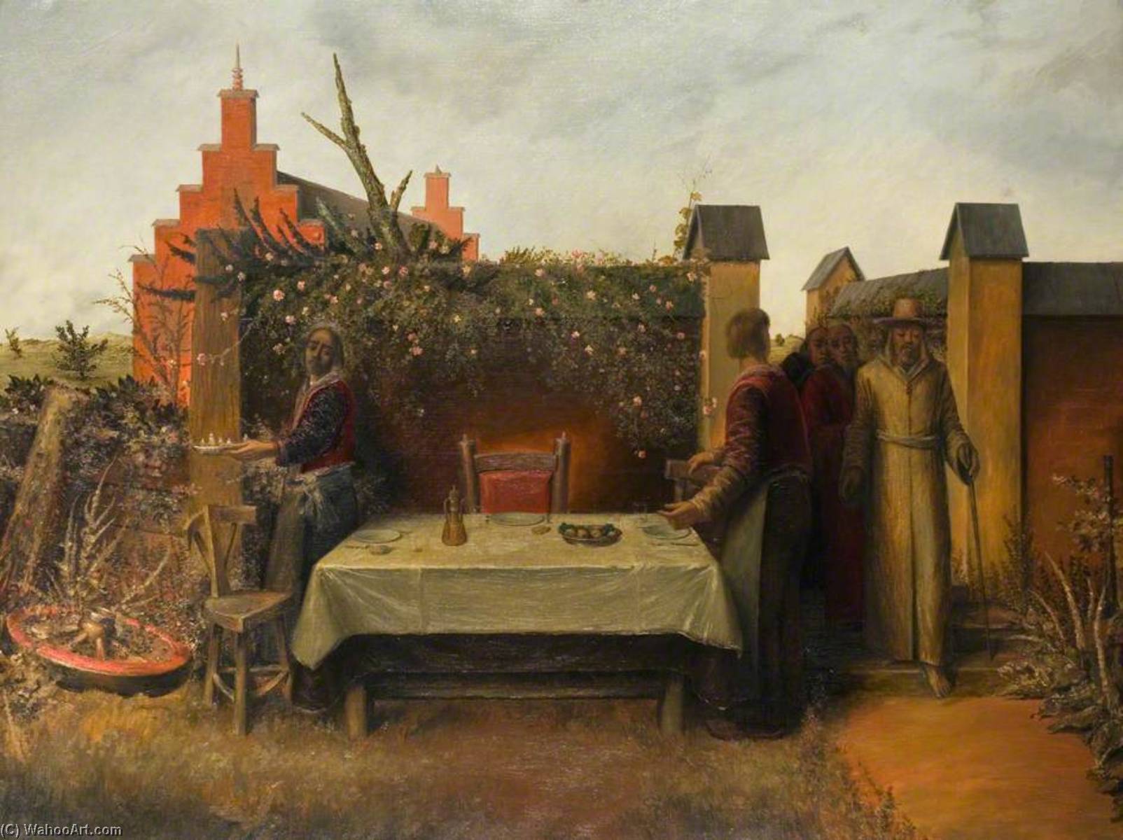 The Supper At Emmaus — Albert Anthony Houthuesen
