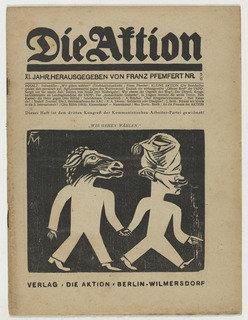Die Aktion, Vol. 11, No. 5 6 — Conrad Felixmüller