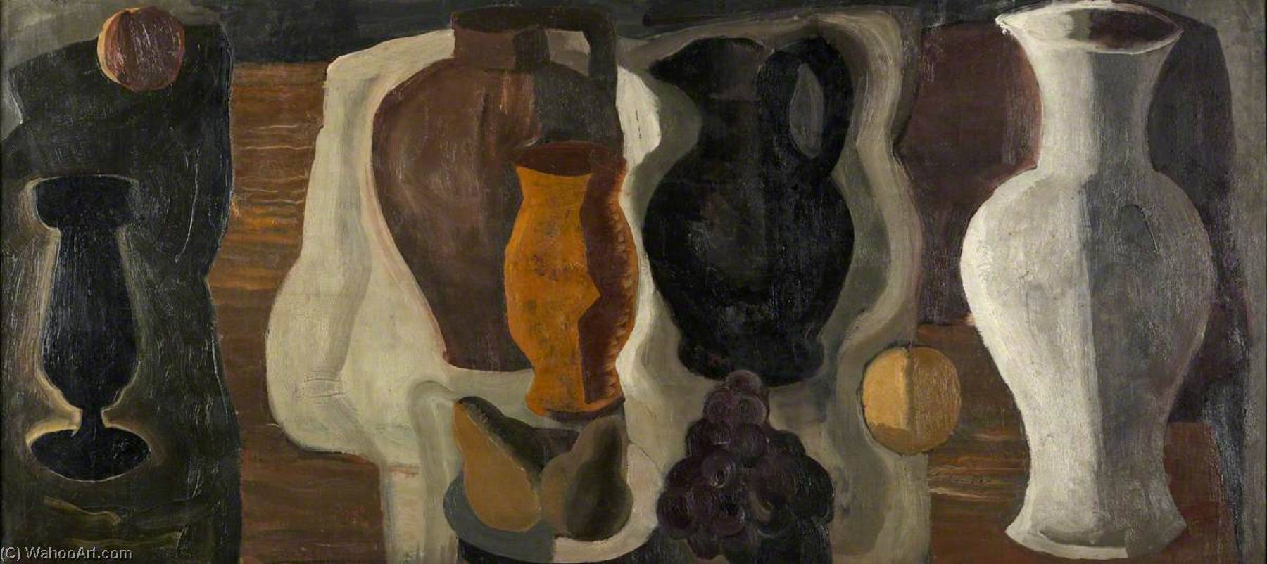 Still Life With Black Jug — Sir William George Gillies