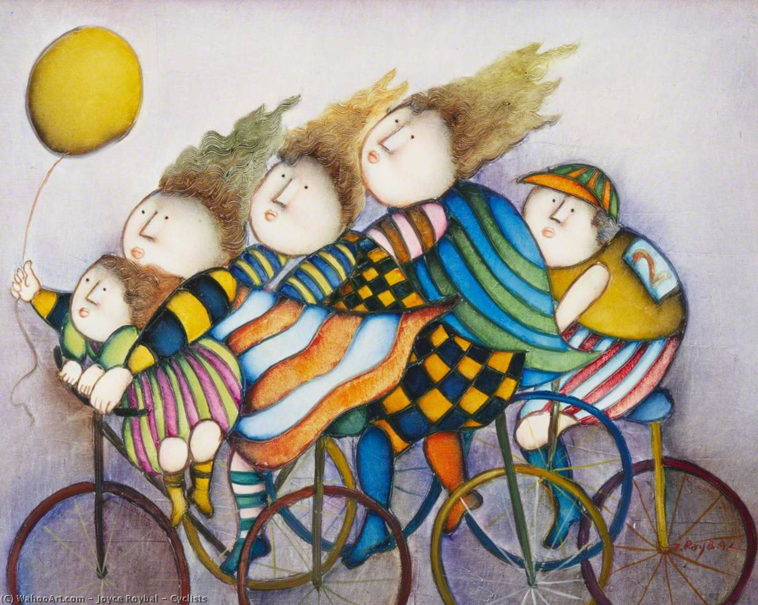 Cyclists — Joyce Roybal