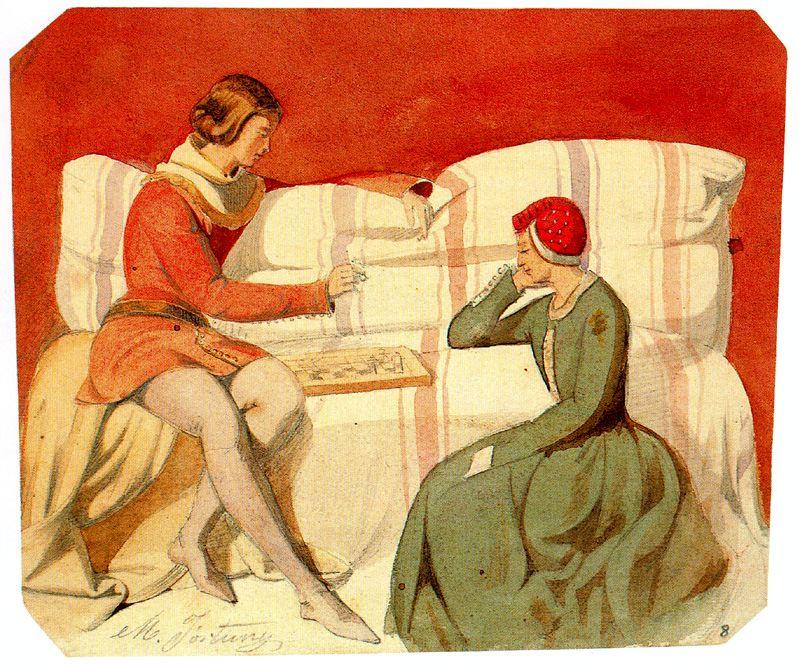 Game Of Dame — Mariano Fortuny