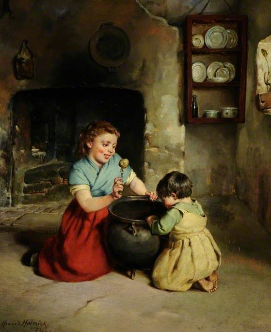 A Frugal Meal — Howard Helmick