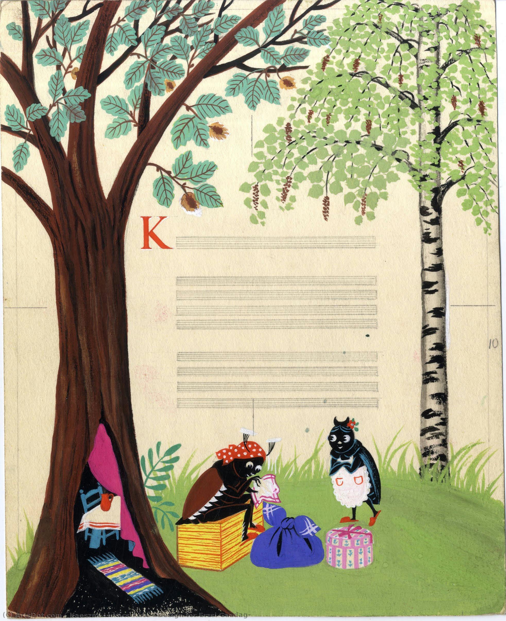 Design For Erzsi Gazdag — Kaeszné Lukács Kató