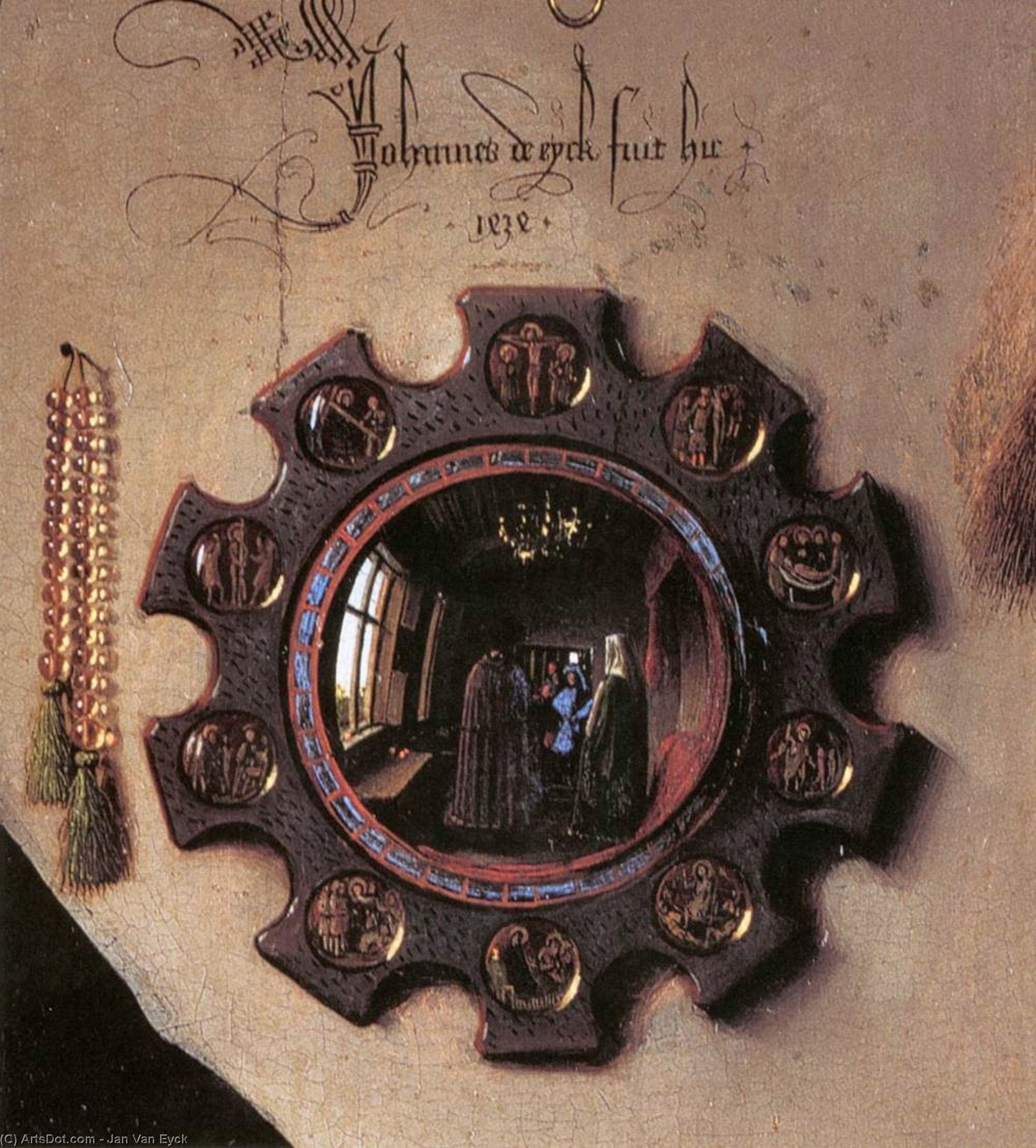 Retrato De Giovanni Arnolfini Y Su Esposa — Jan Van Eyck