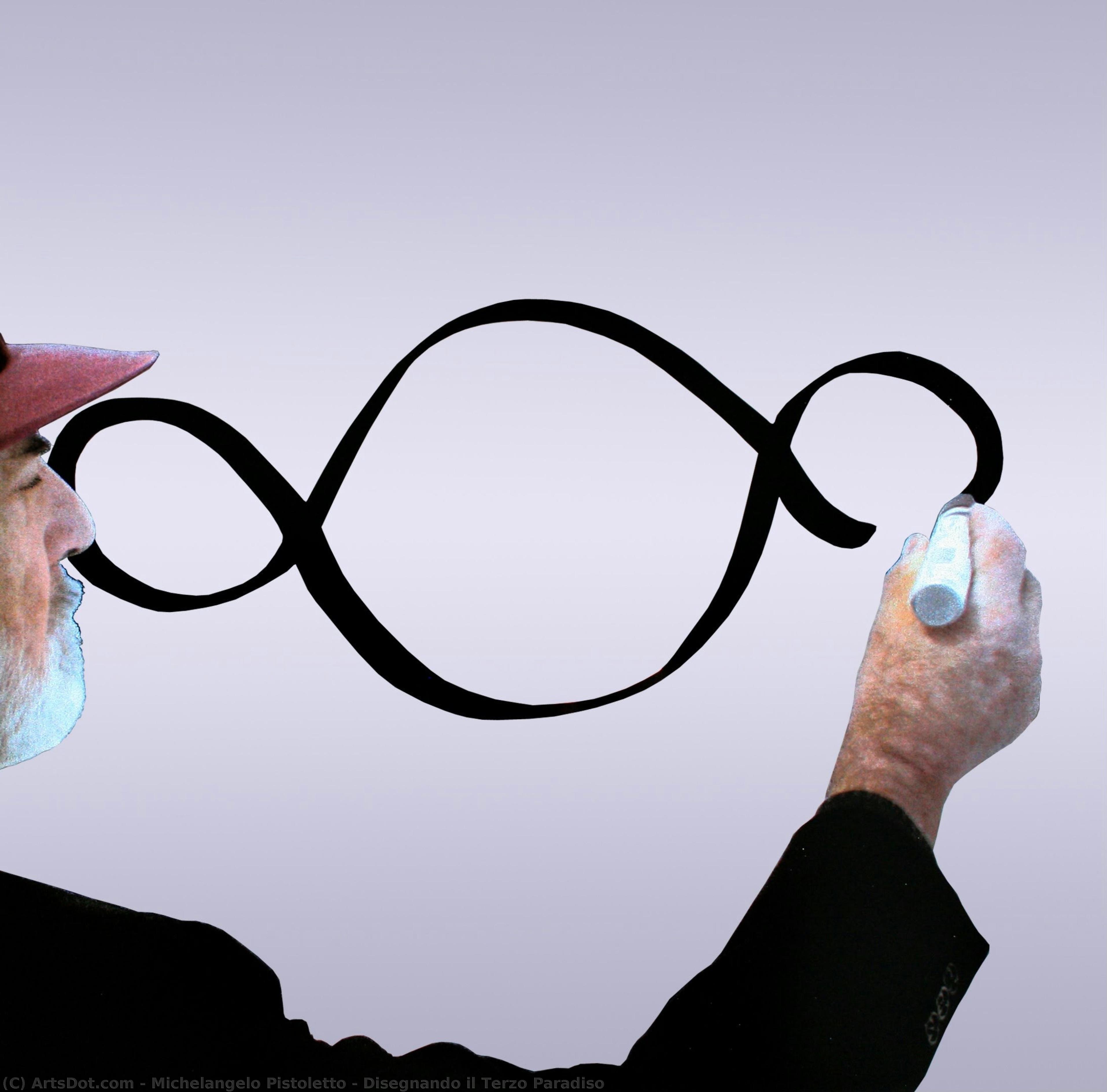 Disegnando Il Terzo Paradiso — Michelangelo Pistoletto