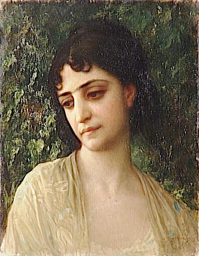 Adelaide Songeuse — Ernest Hébert (antoine Auguste Ernest Hebert)
