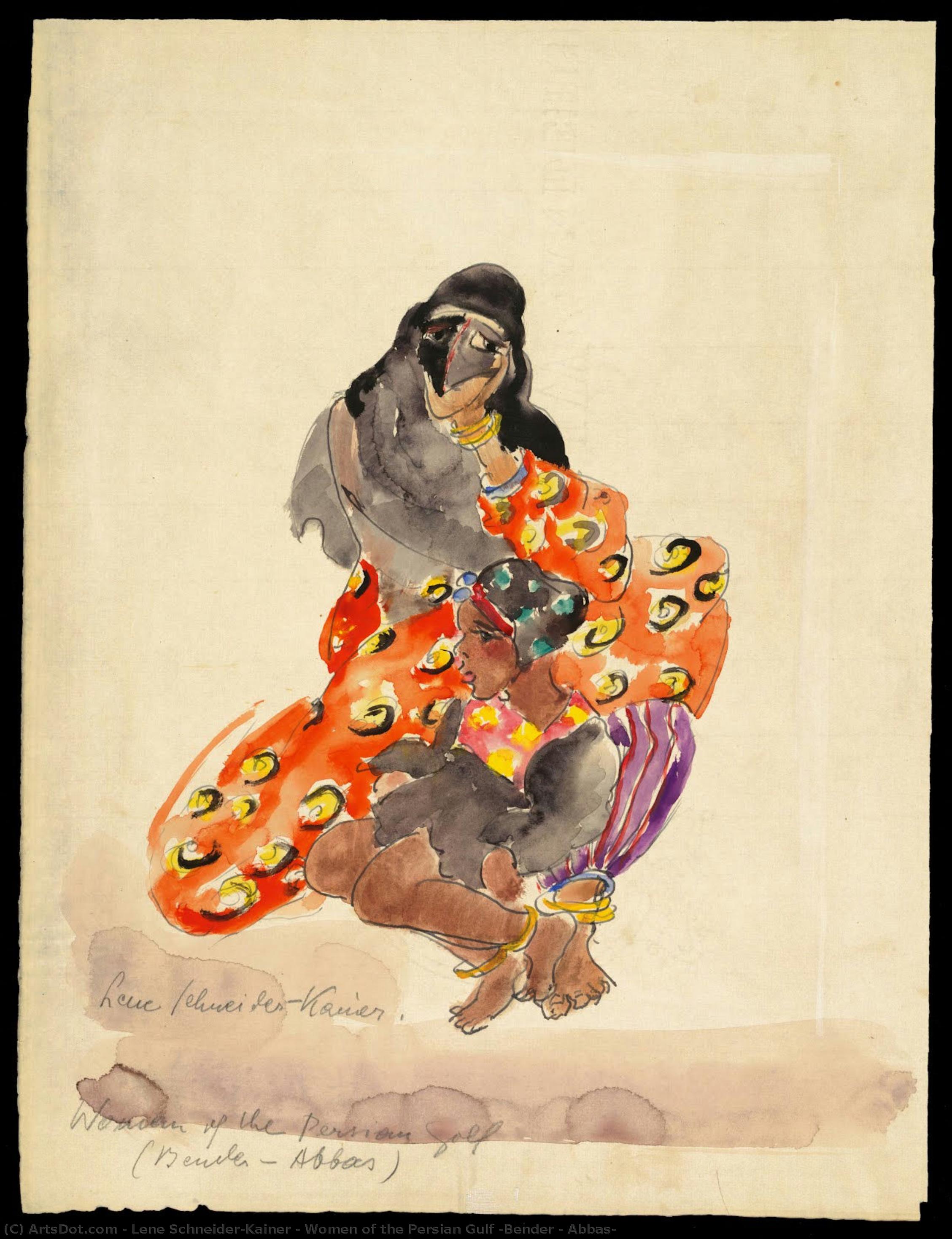 Women Of The Persian Gulf (bender - Abbas) — Lene Schneider-kainer