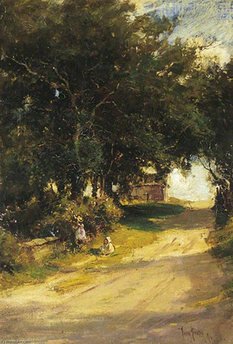 A Lane Near Tanfield, July — Owen Bowen
