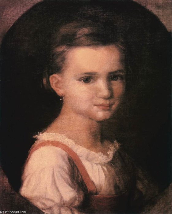 Portrait Of The Artrist's Daughter — Soma Orlai Petrich