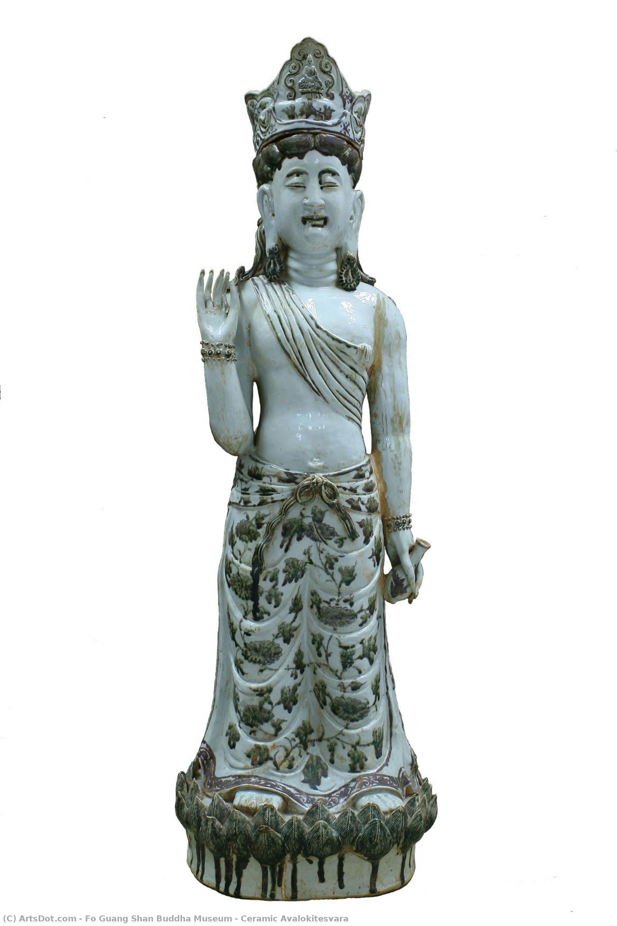 Ceramic Avalokitesvara — Budistički Muzej Fo Guang Shan