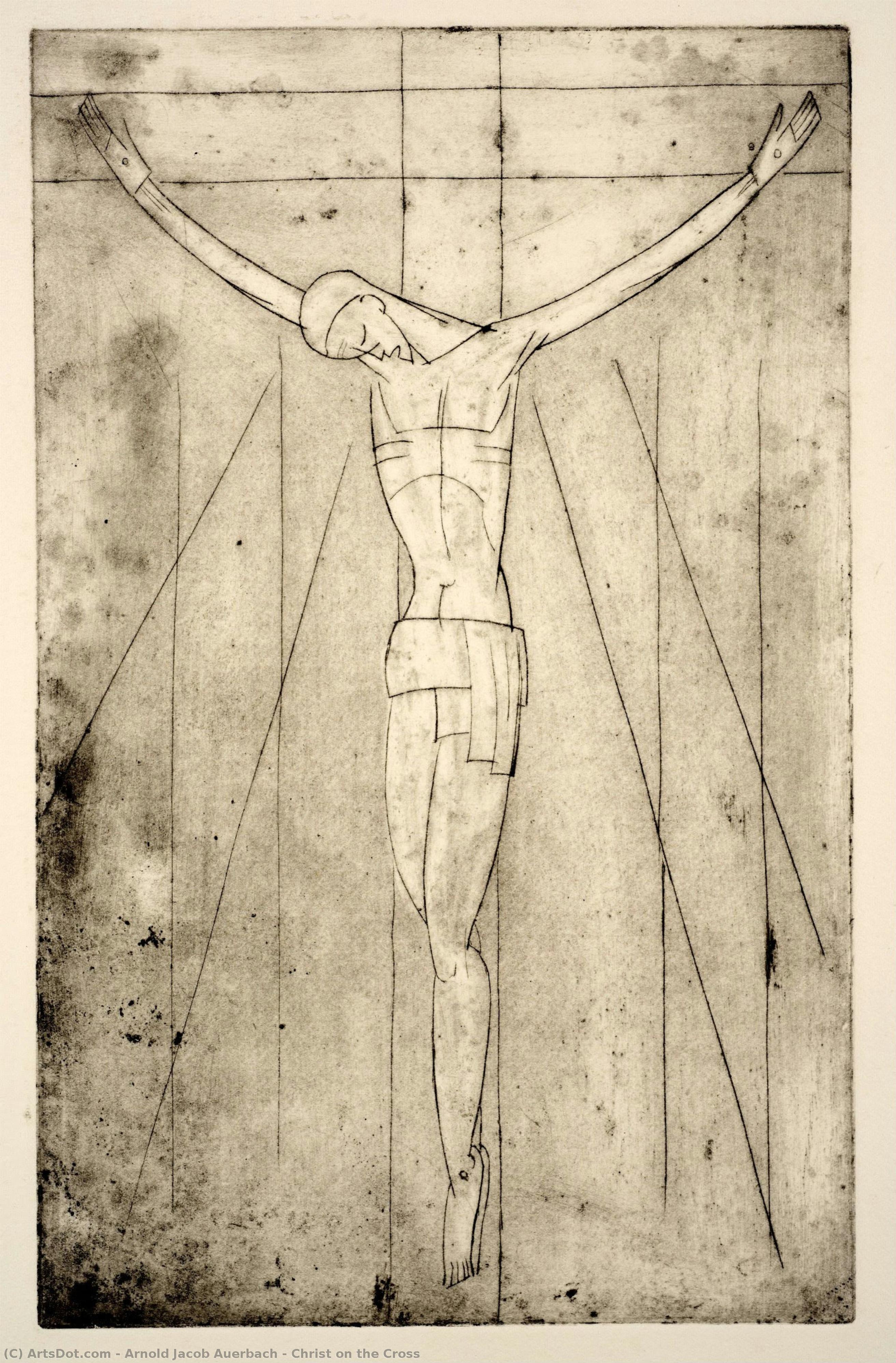 Christ On The Cross — Arnold Jacob Auerbach