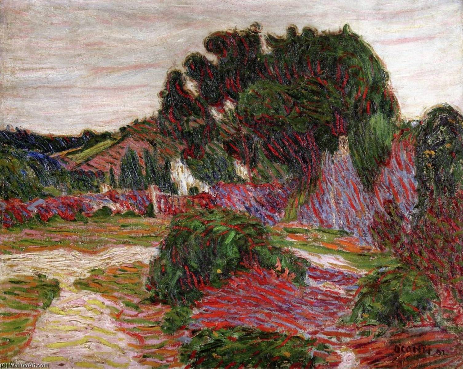 Landscape, Pont Aven — Roderic O'conor