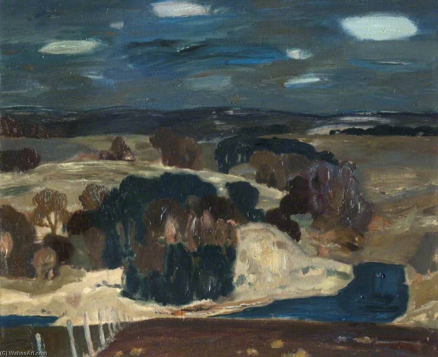 Midlothian Landscape — Sir William George Gillies