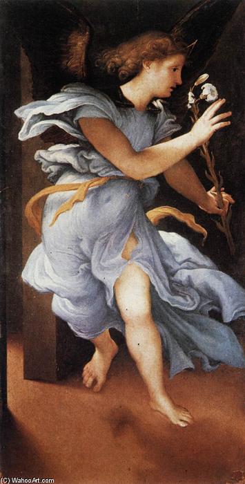Angel Of The Annunciation — Lorenzo Lotto