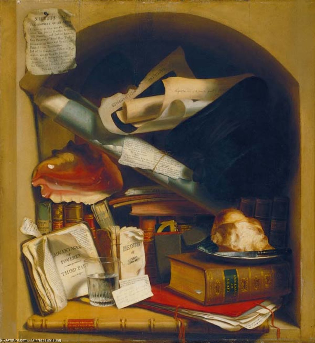 Poor Artist's Cupboard — Charles Bird King