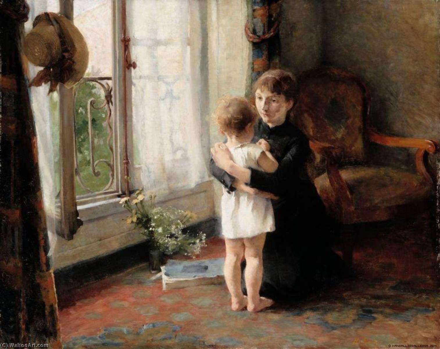 Mother And Child — Helene Schjerfbeck