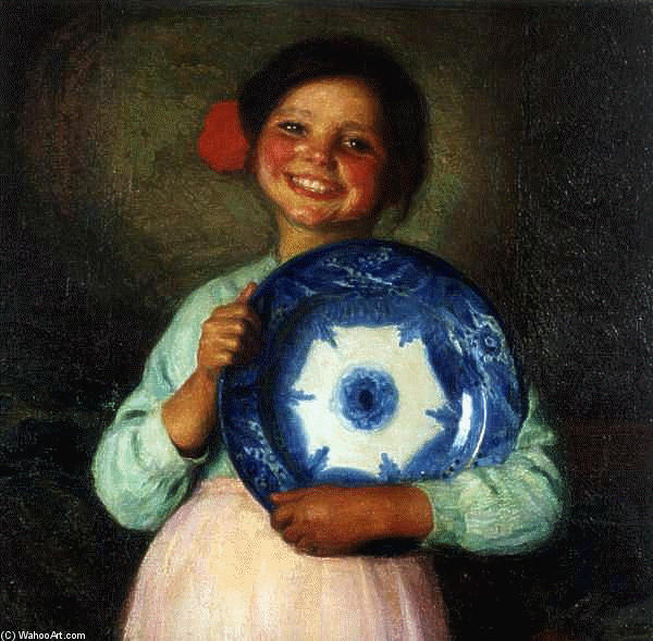 Nina Con Plato — Eugenio Hermoso Martínez
