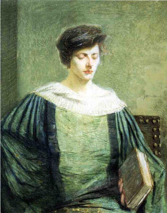 A Follower Of Groliier — Julian Alden Weir