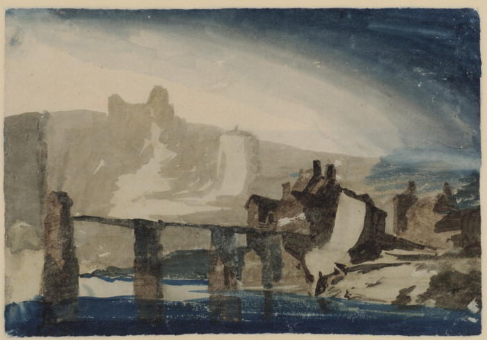 Study Of Chepstow Castle — Джозеф Маллард Уильям Тернер