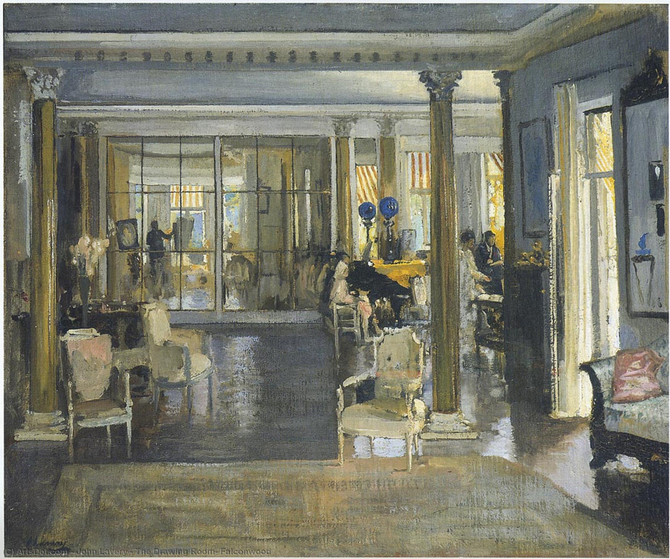 The Drawing Room, Falconwood — Sir John Lavery