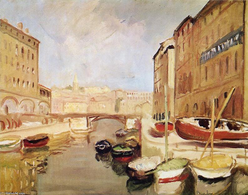 Le Canal De La Douane À Marseille — Charles Camoin