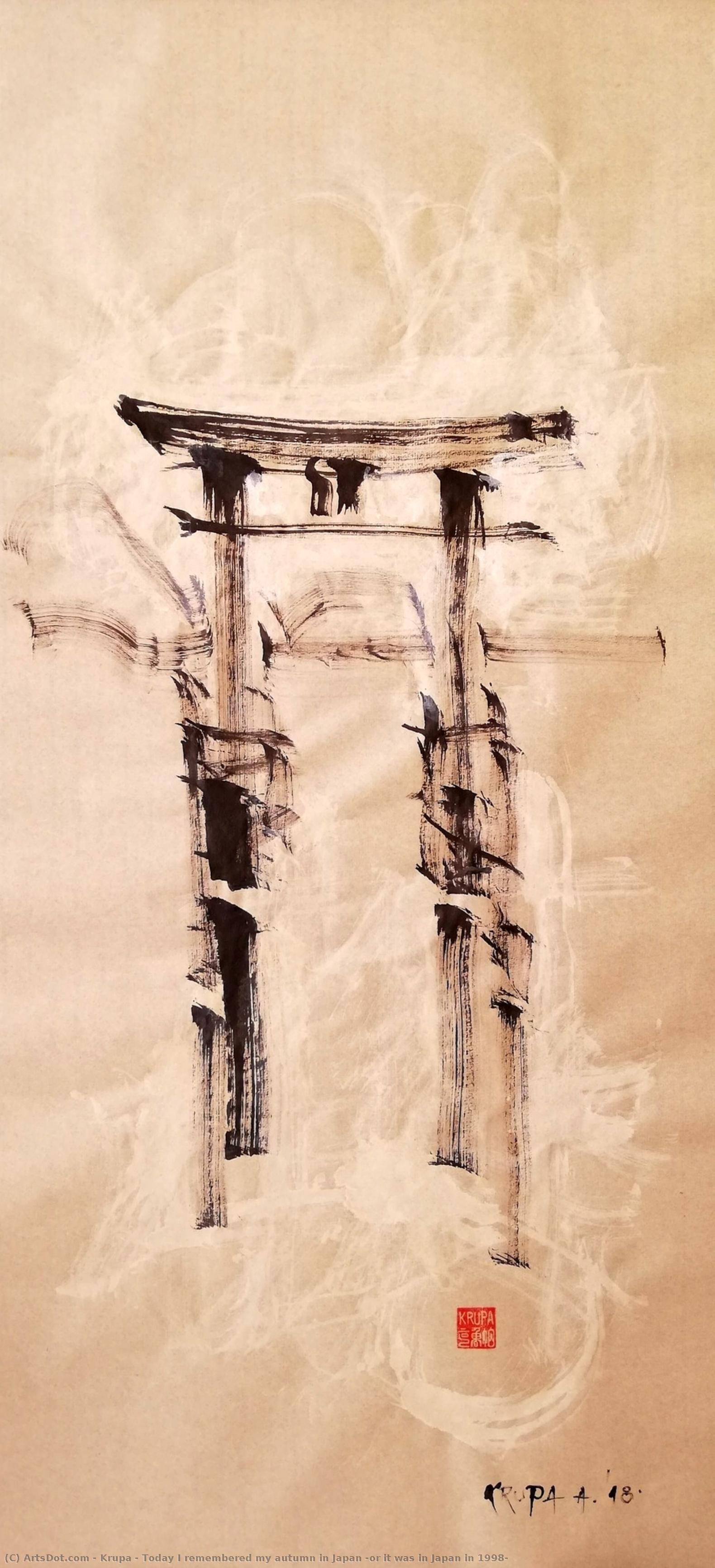 Today I Remembered My Autumn In Japan (or It Was In Japan In 1998) — Krupa