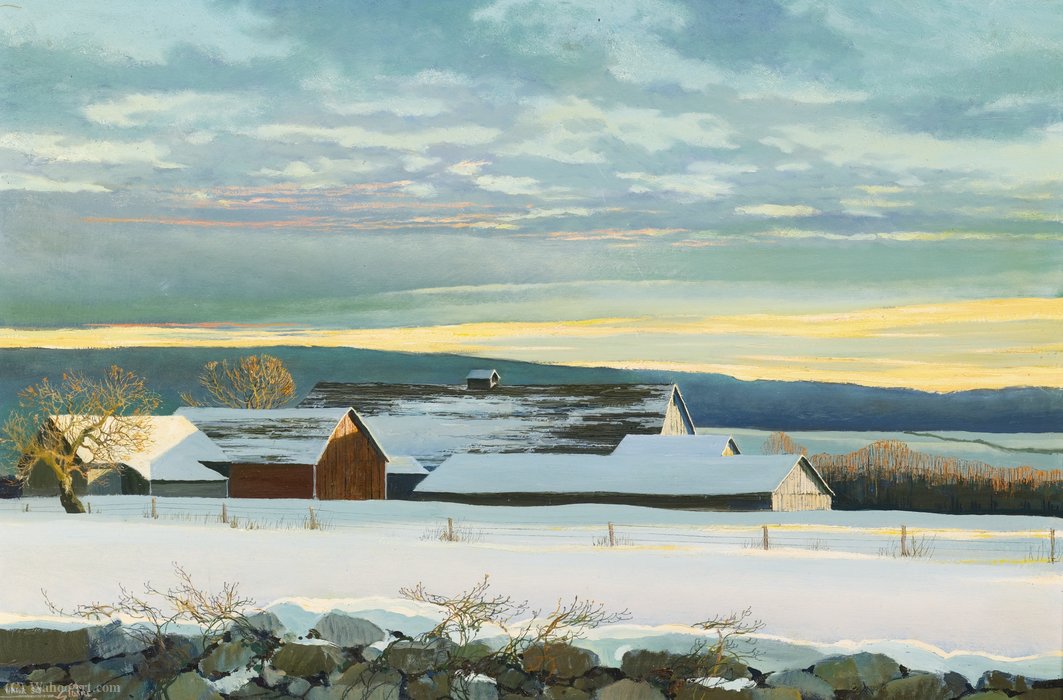 Winter Sky — Eric Sloane (everard Jean Hinrichs)