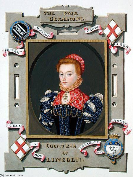 Portrait Of Elizabeth Fitzgerald ) — Sarah Countess Of Essex