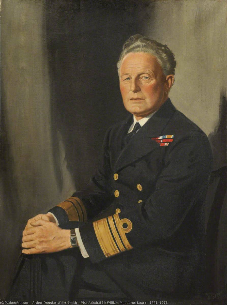 Vice Admiral Sir William Milbourne James (1881–1973) — Arthur Douglas Wales Smith