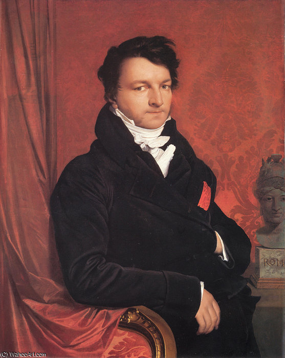 Jacques Marquet, Baron De Montbreton De Norvins — Jean-auguste-dominique Ingres