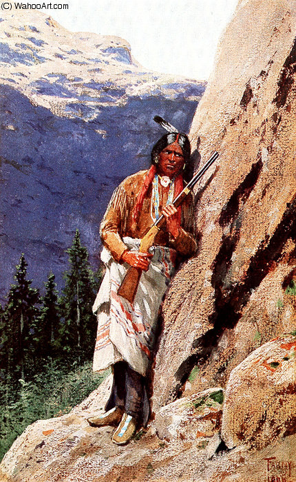 The Hunter — Henry F Farny