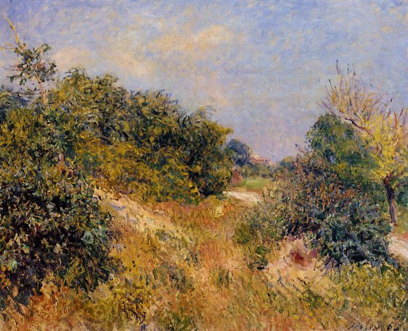 Edge Of Fountainbleau Forest June Morning — Alfred Sisley