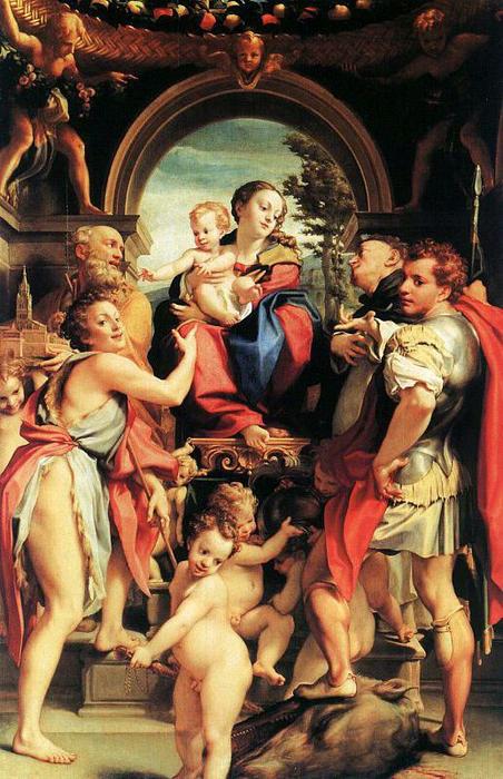 Virgen De San Giorgio — Antonio Allegri Da Correggio