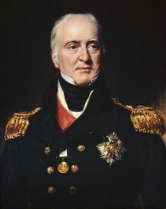 Admiral Sir Pulteney Malcolm (1768–1838), Sailor — Samuel Lane