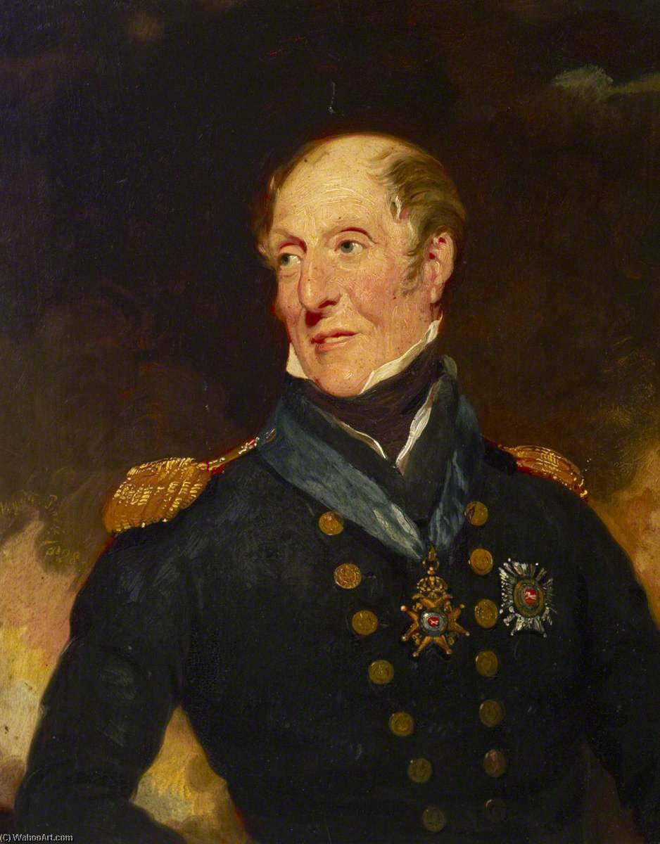 Rear Admiral Sir Charles Cunningham (1755–1834) — Henry Wyatt