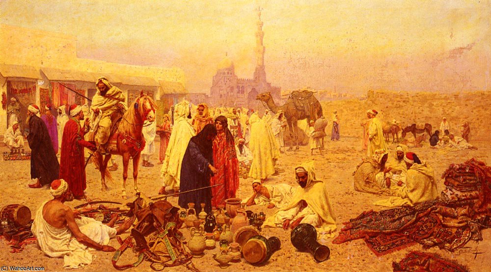 Giulo An Arabian Market — Giulio Rosati