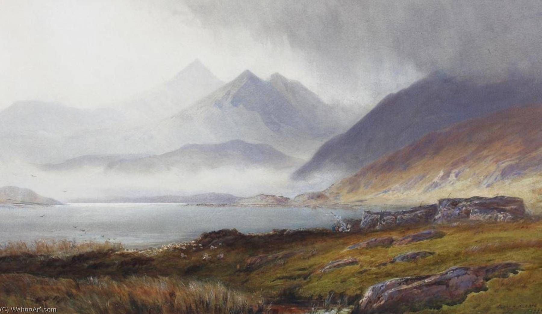 The Five Sisters Of Kintail, Scotland — Henry Andrew Harper