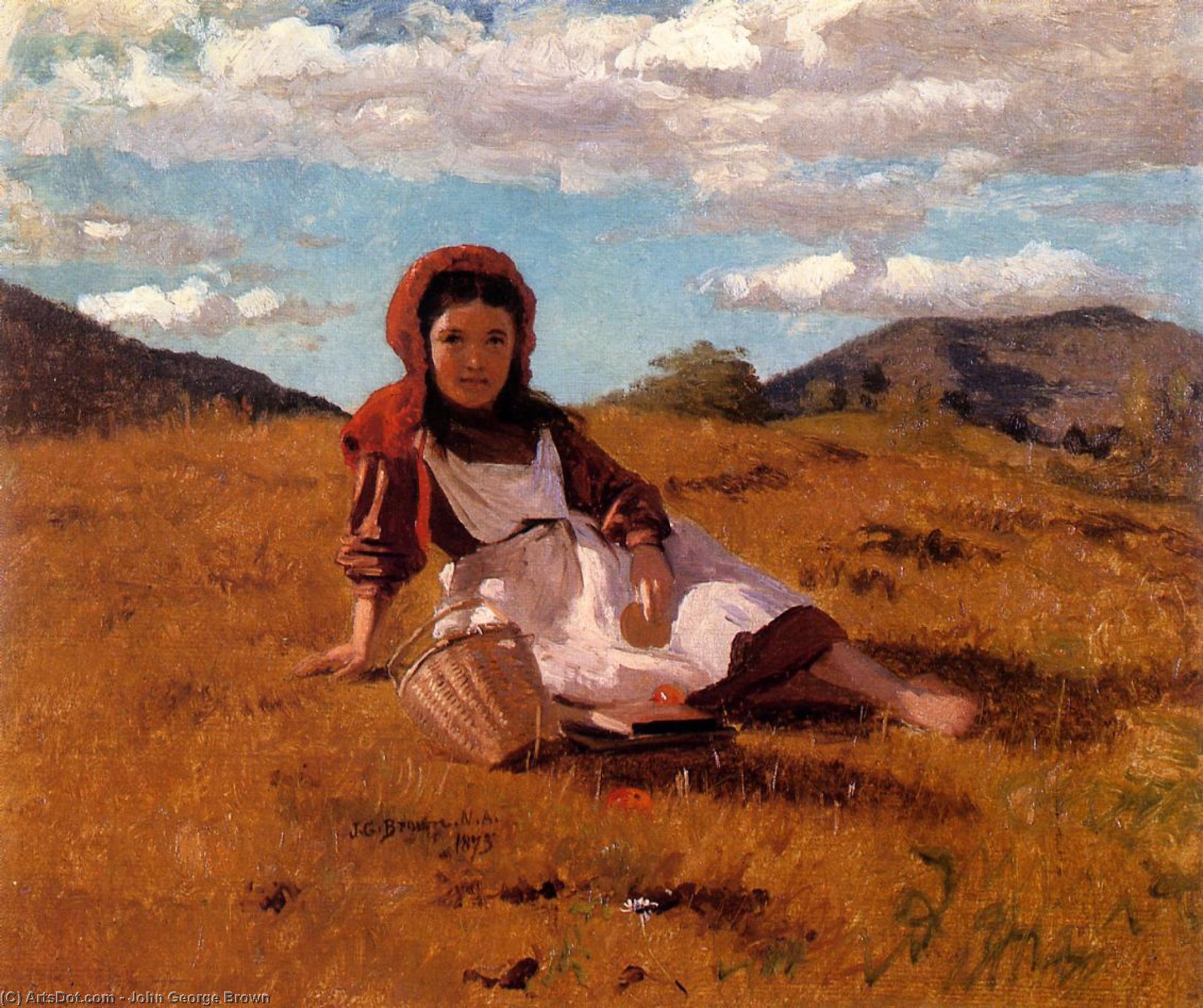 The Picnic Basket — Джон Джордж Браун