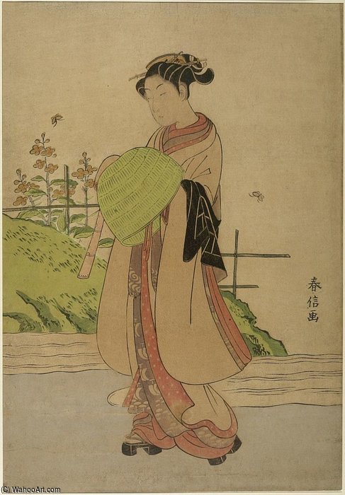 Young Woman — Suzuki Harunobu