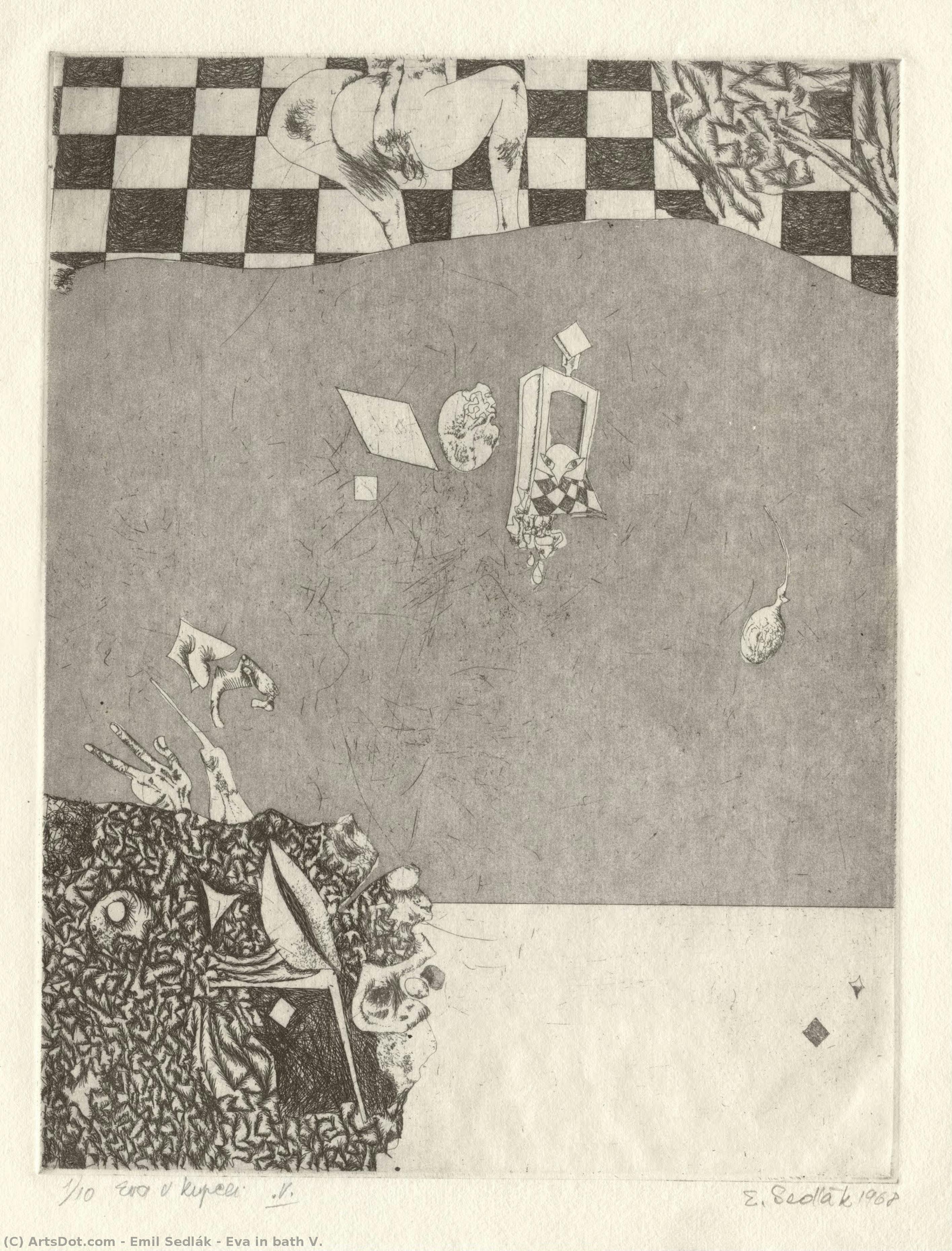 Eva In Bath V. — Emil Sedlák