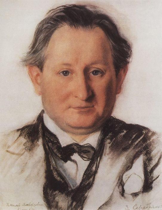 Portrait Of E.a. Cooper — Zinaida Serebriakova