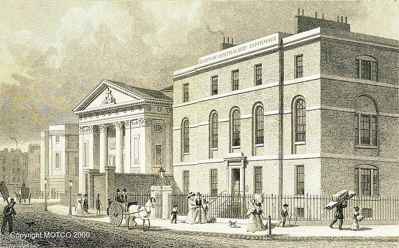 London Ophthalmic Infirmary, Finsbury — Thomas Hosmer Shepherd