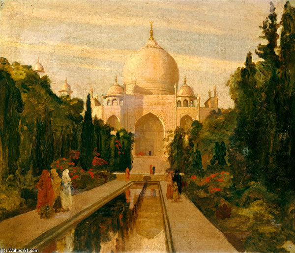 The Taj Mahal — Valentine Cameron Prinsep