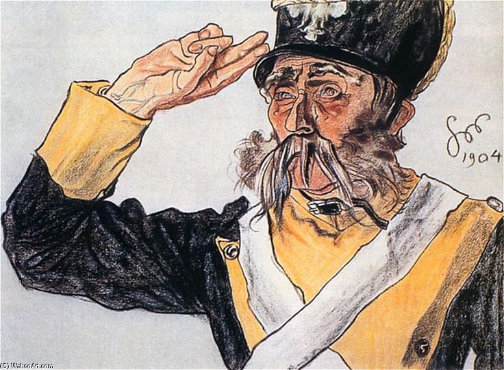 Portrait Of Ludwik Solski — Stanislaw Wyspianski