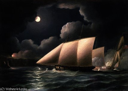 Smugglers ^ Revenue Cutter — Thomas Buttersworth