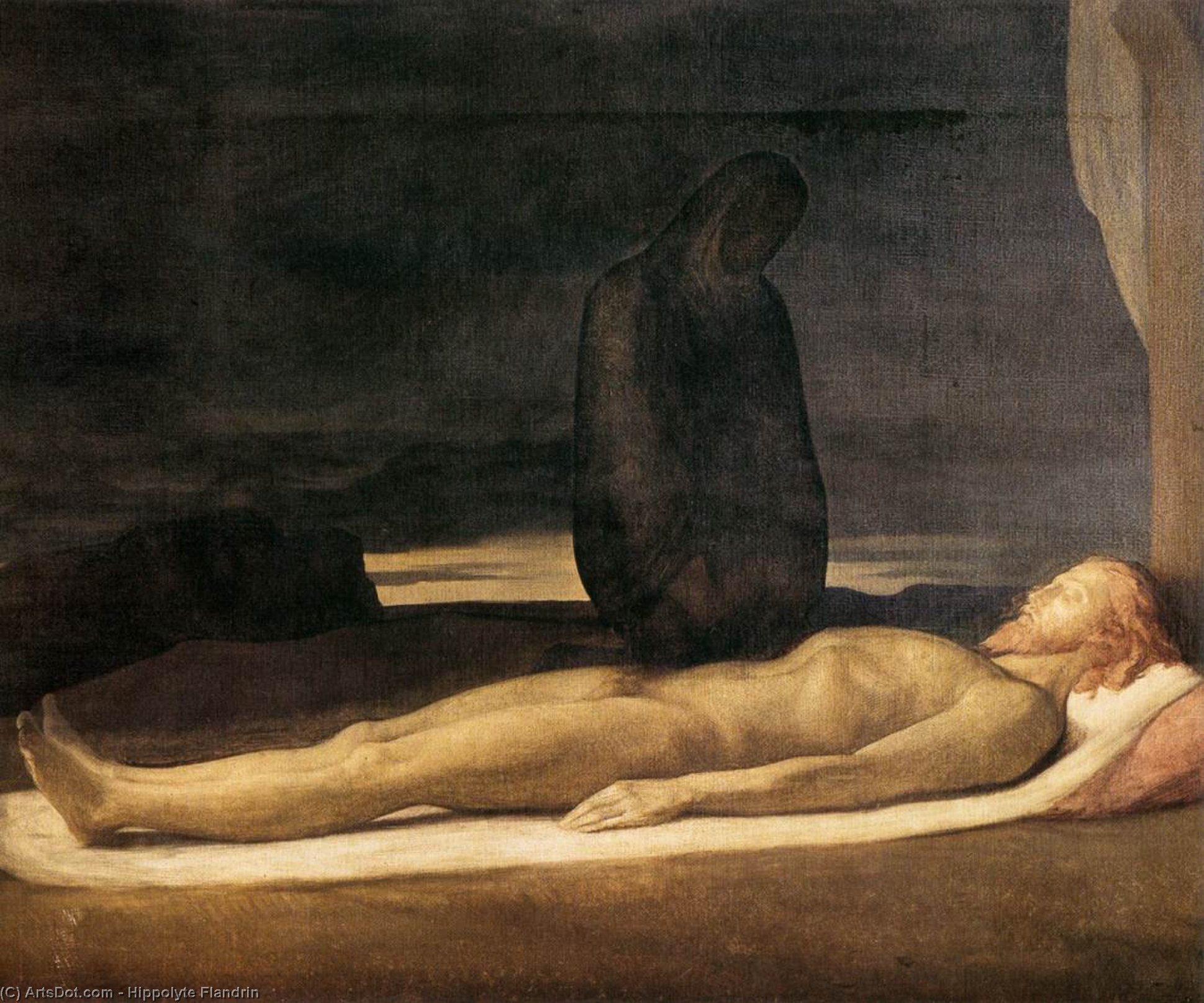 Pietà — Hippolyte Flandrin
