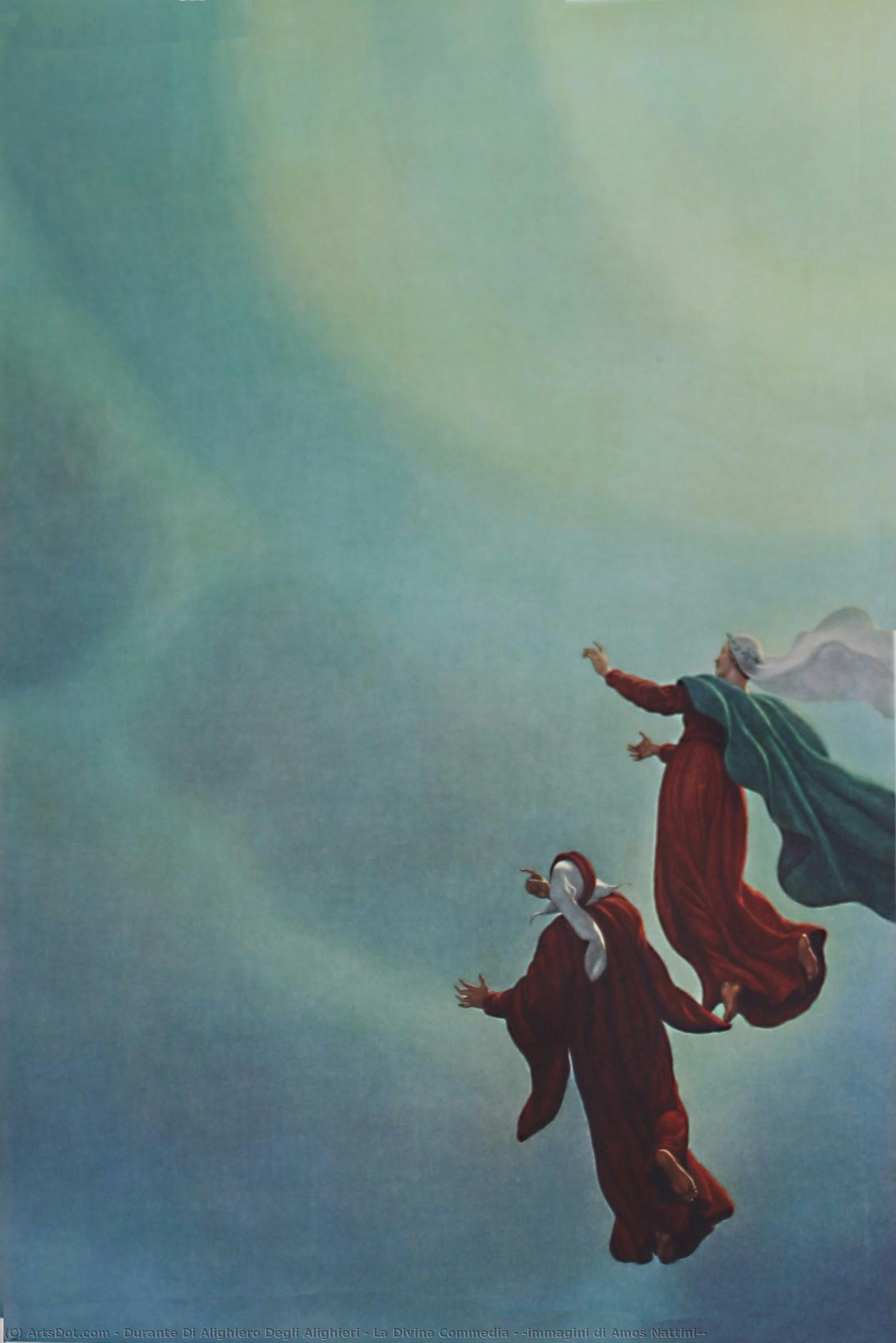 La Divina Commedia / [immagini Di Amos Nattini!] — Durante Di Alighiero Degli Alighieri