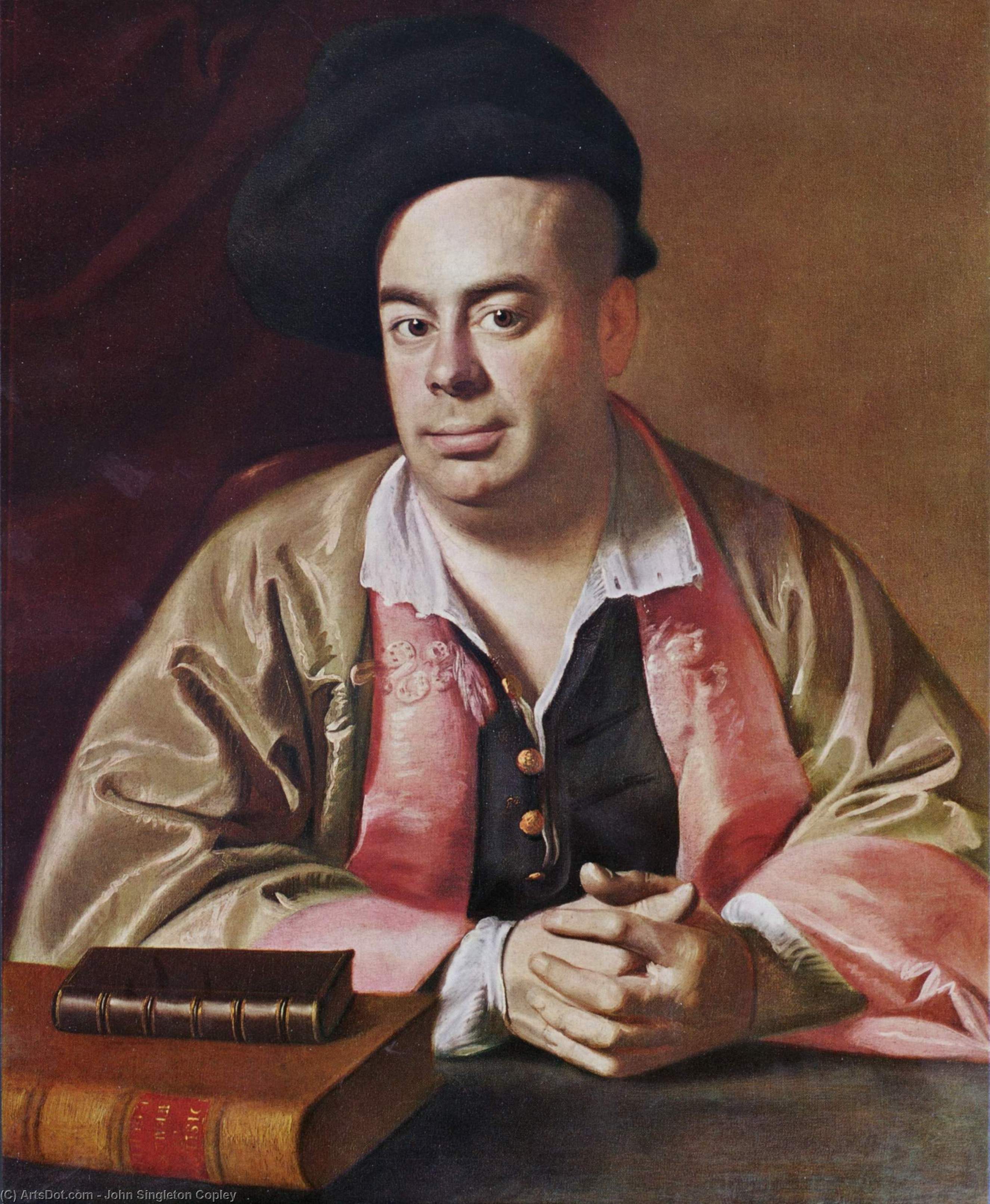 Portrait Of Nathaniel Hurd — John Singleton Copley