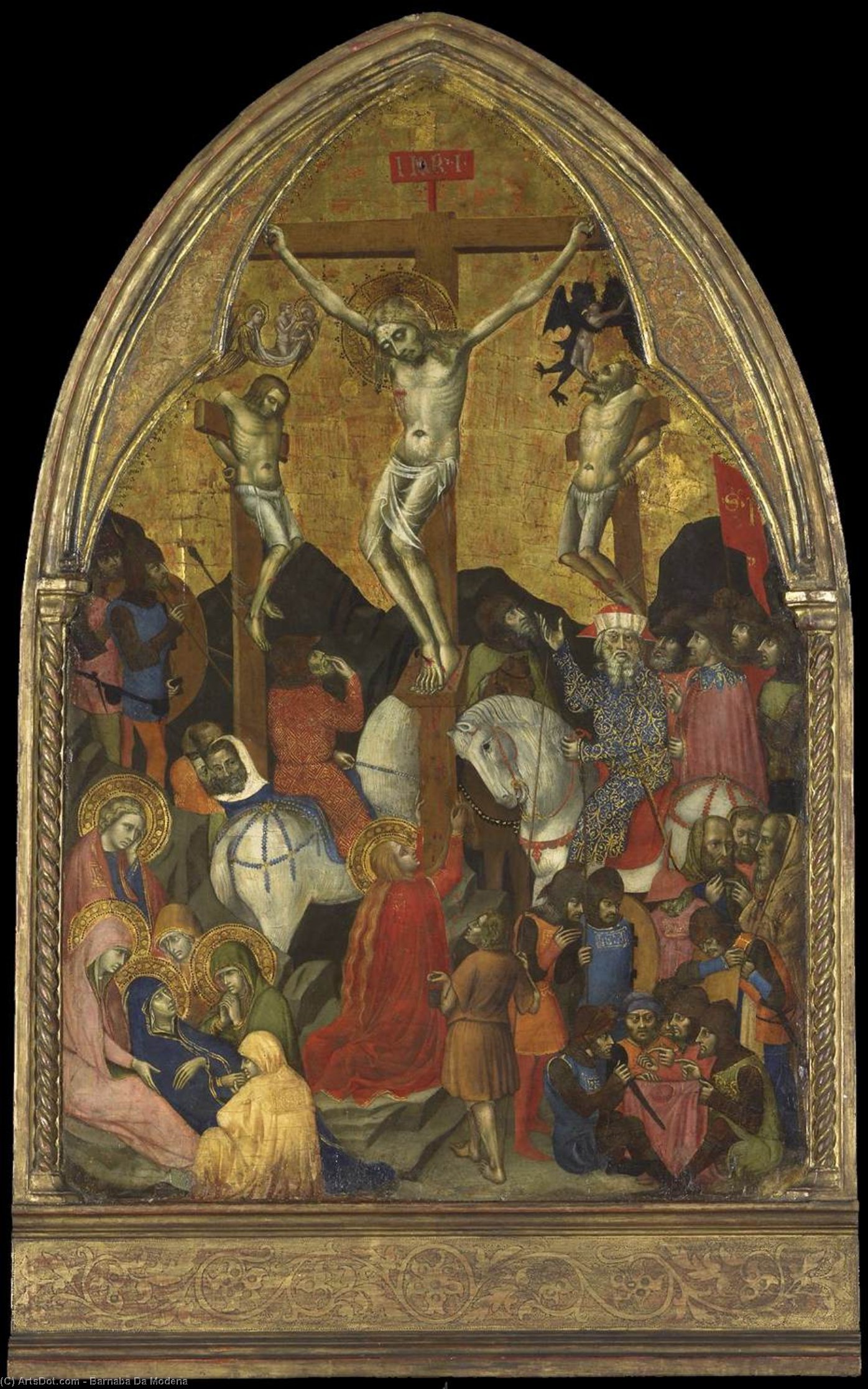Crucifixion — Barnaba Da Modena